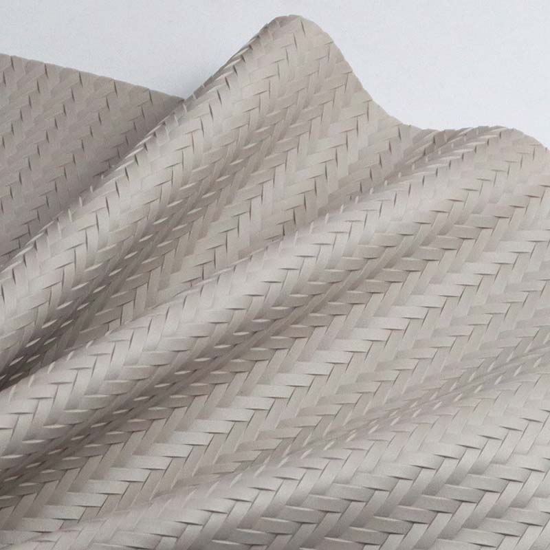 வெளிப்புற மரச்சாமான்கள் நெய்த PVC தோல் துணி